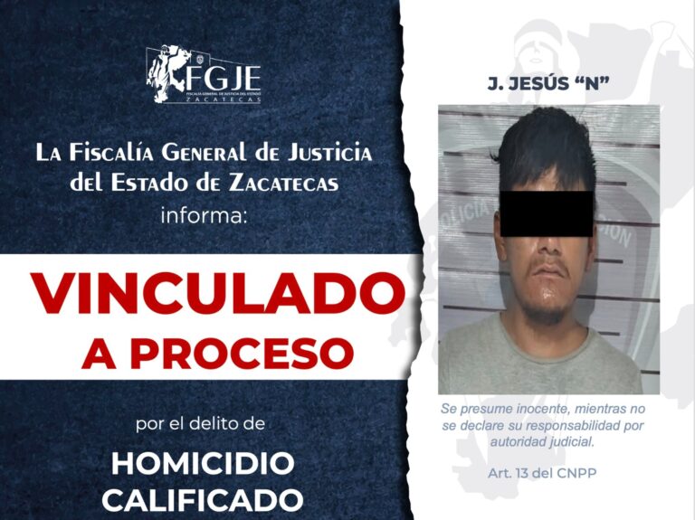 Vinculan a proceso a presunto homicida