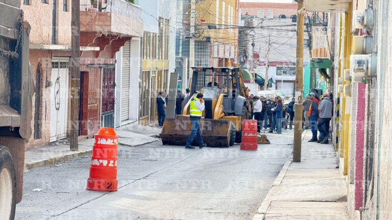 Preocupan obras sin aviso en la Aquiles Serdán