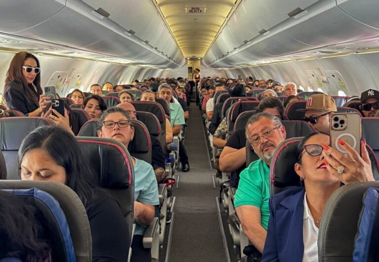 Realizan 1er vuelo directo de Oakland a Zacatecas