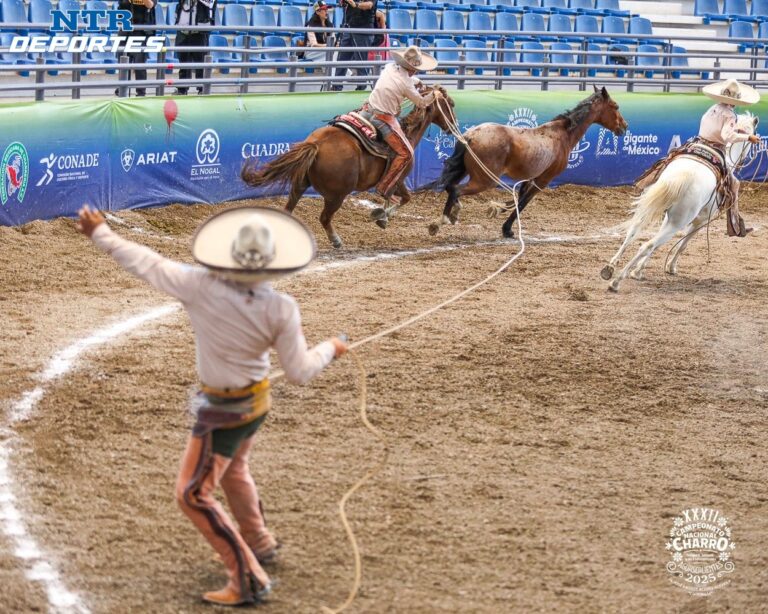 Zacatecanos participan en el Campeonato Nacional Charro Infantil y Juvenil