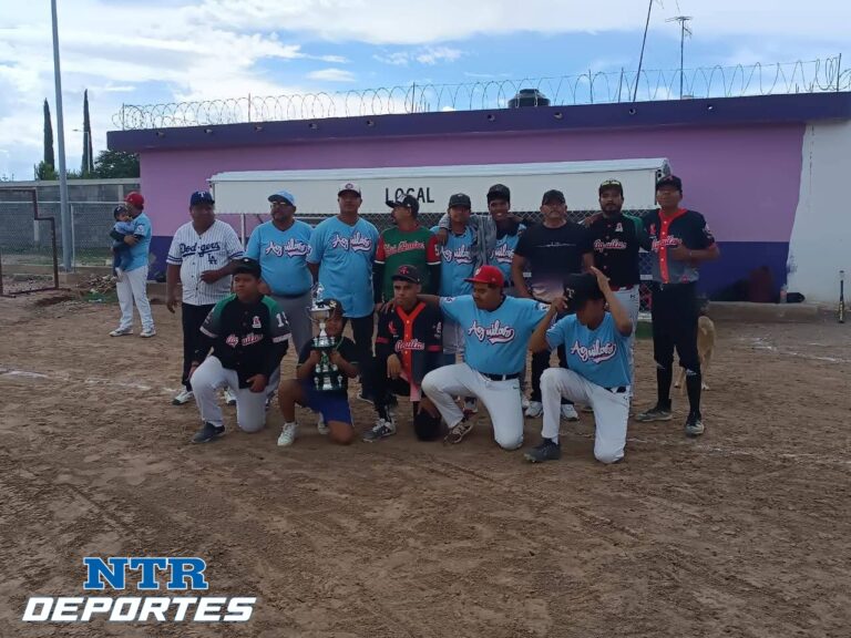 Águilas del Fuerte se coronan en Miguel Auza