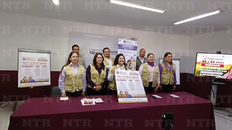En agosto, registro para Pensión Mujeres Bienestar