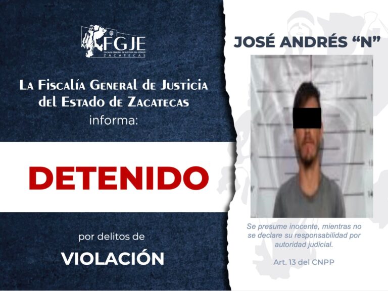 Detienen a presunto violador en Villa Hidalgo