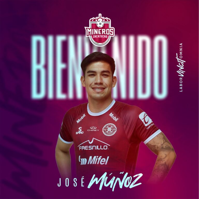 José Luis Osmar Muñoz, nuevo refuerzo minero
