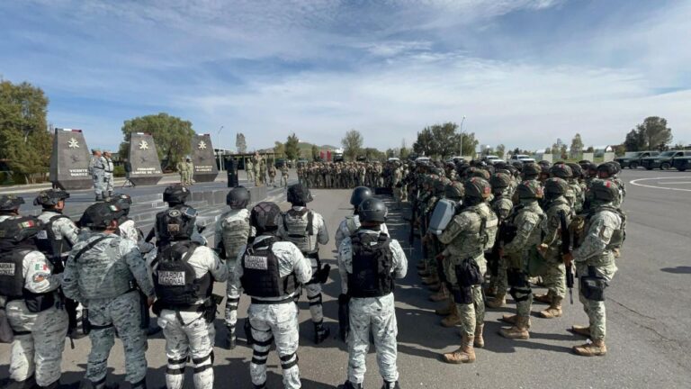 Llegan 300 soldados a Zacatecas; se esperan 300 más