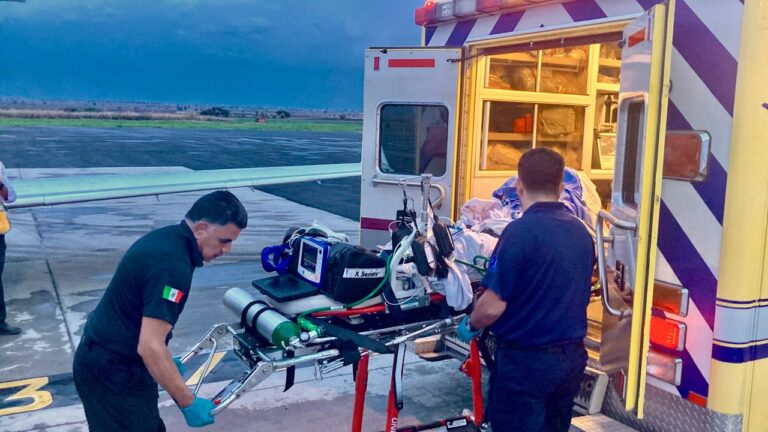 Trasladan a menor a Galveston, Texas para su tratamiento