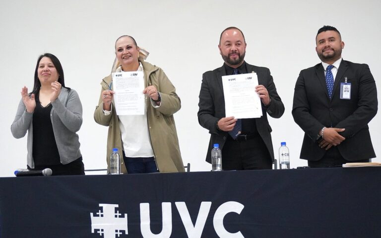 Firman convenio de colaboración UVC y Congreso del Estado