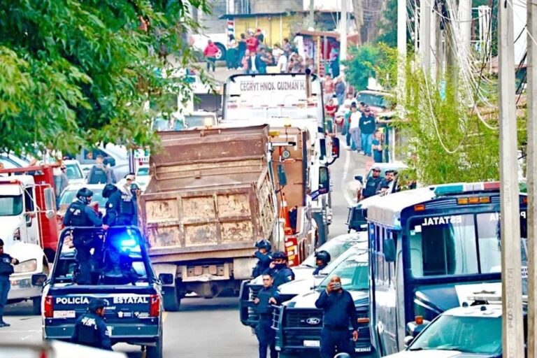 Van contra extorsión y retan con bloqueos