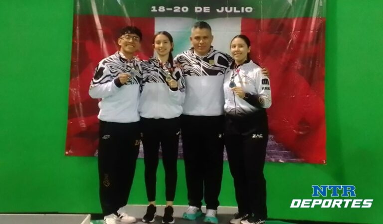 Zacatecanos suben al podio en Nacional de Karate
