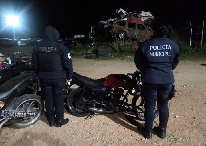 Recupera Policía Municipal moto robada
