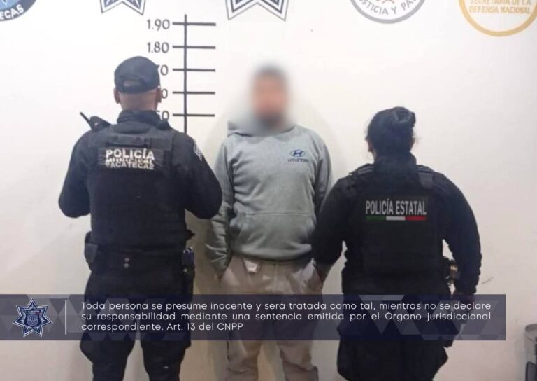 Detiene PMZ a hombre por robo calificado