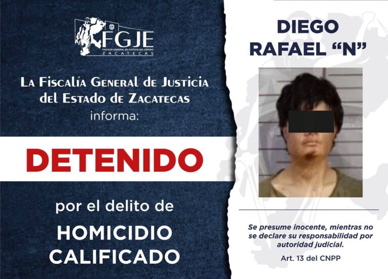 Detienen a presunto homicida de Chonito