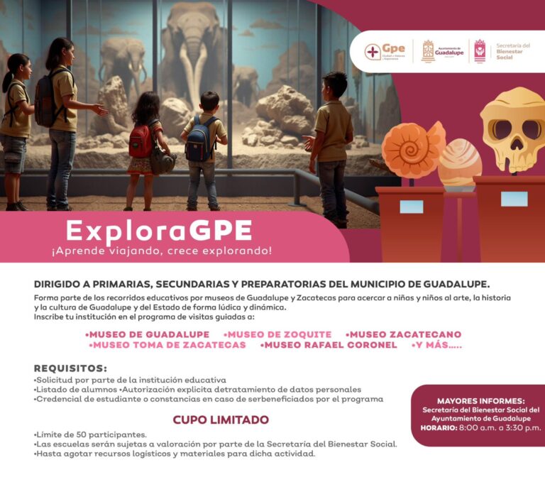Convocan a escuelas a explorar museos