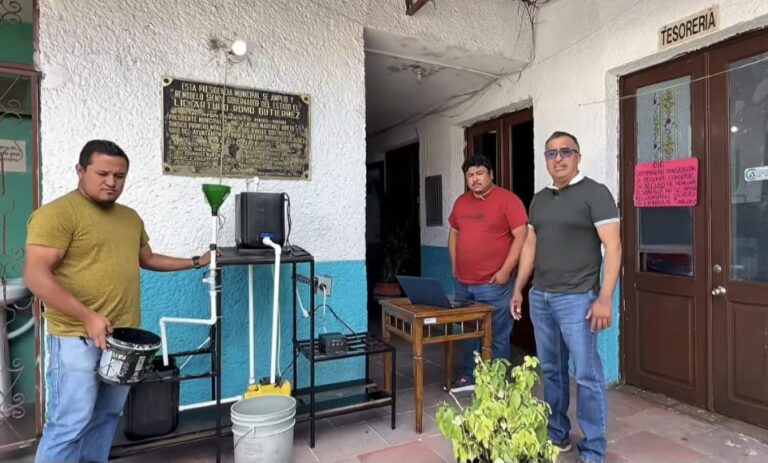 Impulsan sistema para recolectar agua pluvial en Concha del Oro