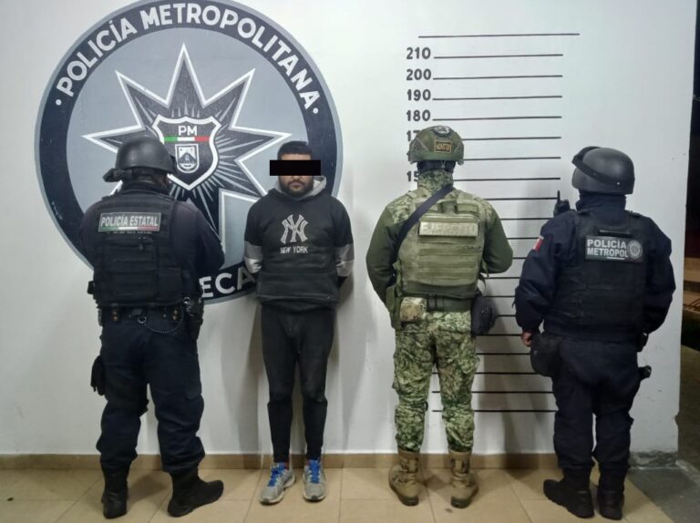 Lo detienen en Guadalupe con vehículo robado