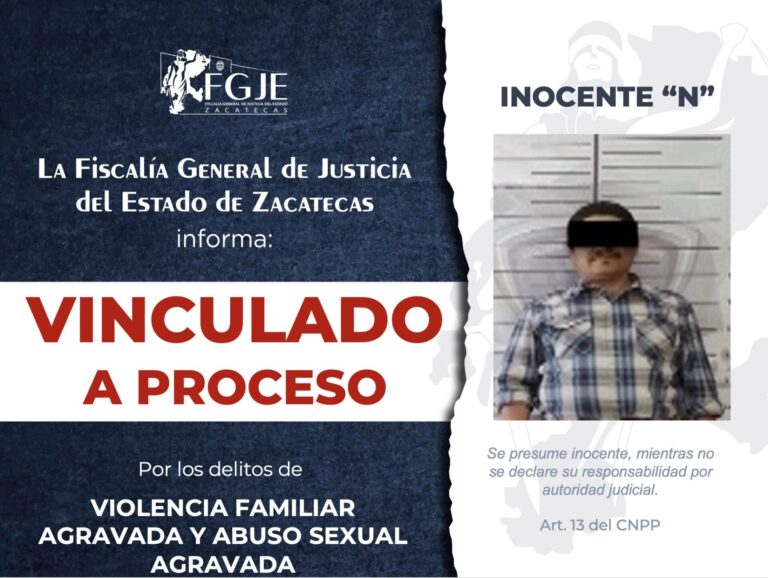 Lo vinculan por violencia familiar y abuso sexual