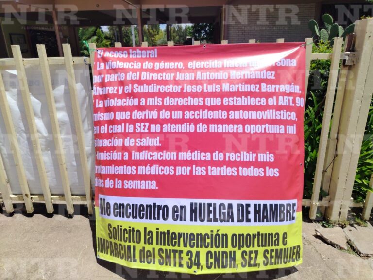 Responden a huelga de hambre en la Pedro Ruiz González