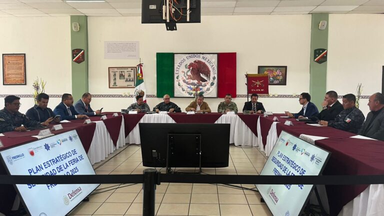 Presentan estrategia de seguridad para Feria de Fresnillo
