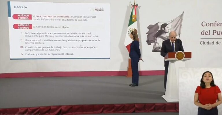 Revelan temas a discutir en reforma electoral