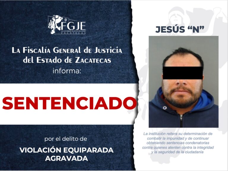 Dan sentencia de seis años por violación equiparada