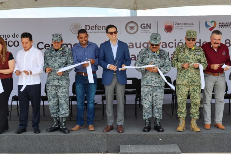 Inauguran compañía de la Guardia Nacional en Moyahua