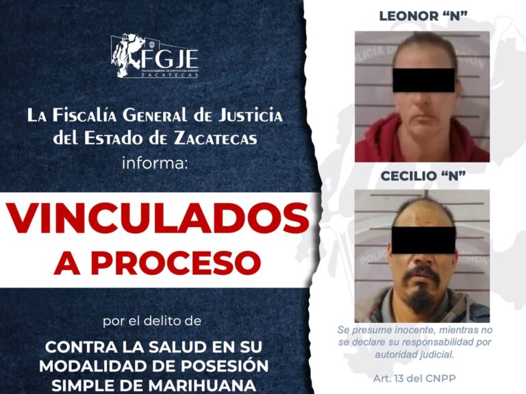 Los vinculan a proceso por posesión de marihuana