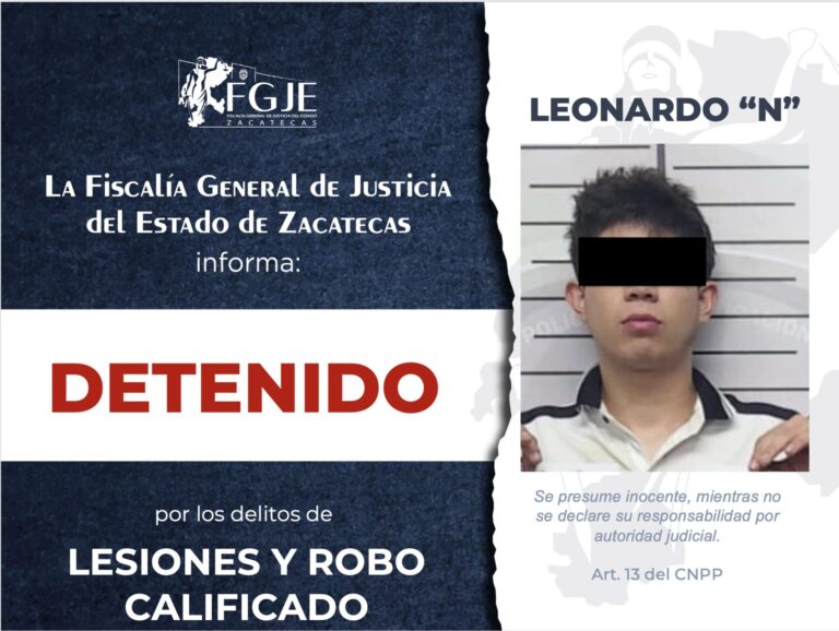 Detienen a responsable de robos a estudiantes