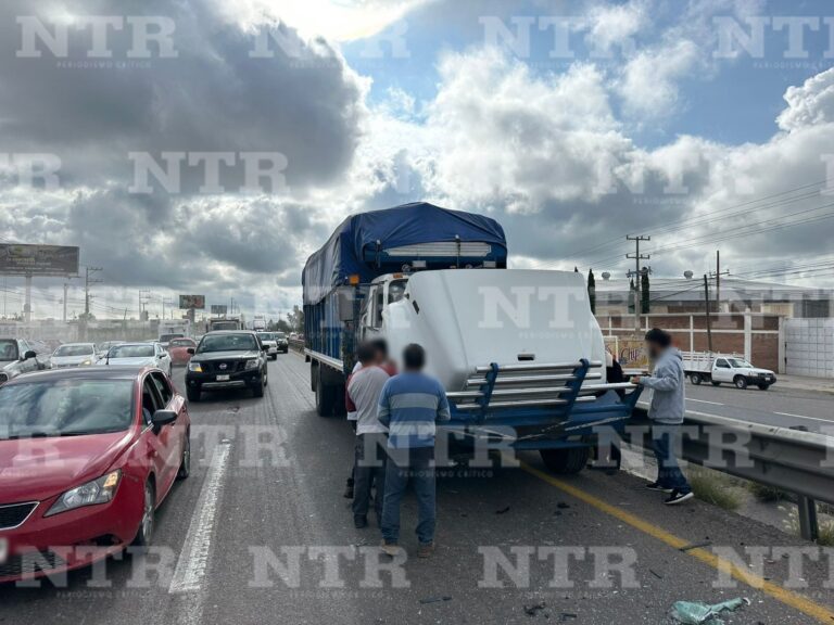 Mañana accidentada en Guadalupe
