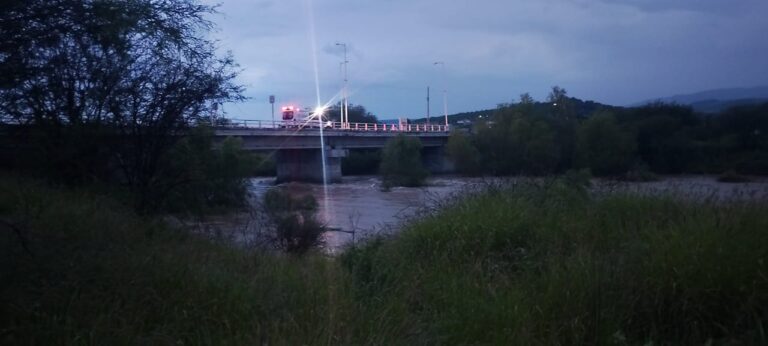 Acuerdan alerta máxima por crecida del río Juchipila
