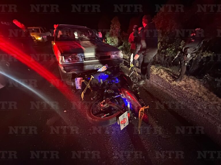Noche accidentada en la capital