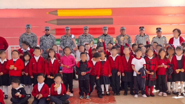 Promueven valores en jardín de niños en Calera