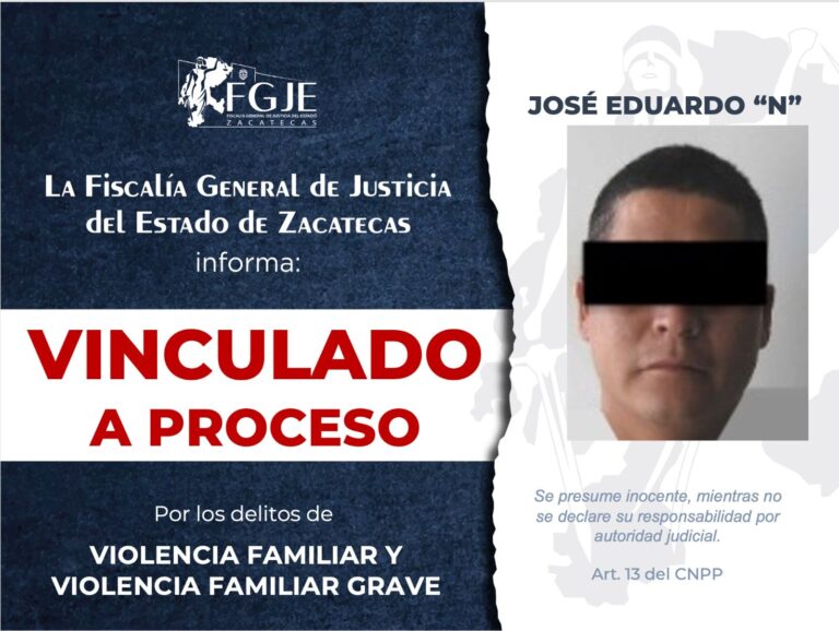 Lo vinculan a proceso por violencia familiar