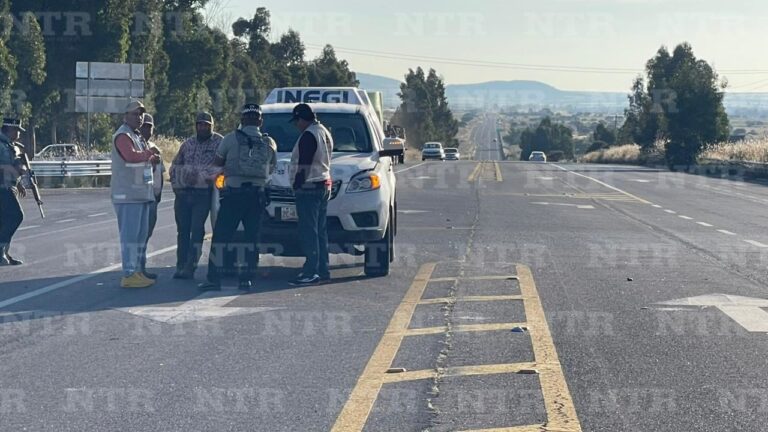 Motociclista resulta lesionado en percance carretero