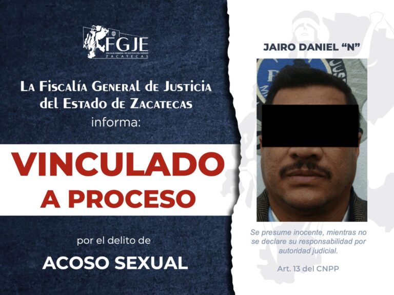 Vinculan a Jairo Daniel por acoso sexual