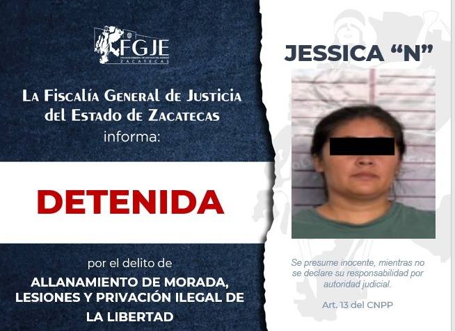 Arrestan a dos; una en Calera y otra en Sain Alto