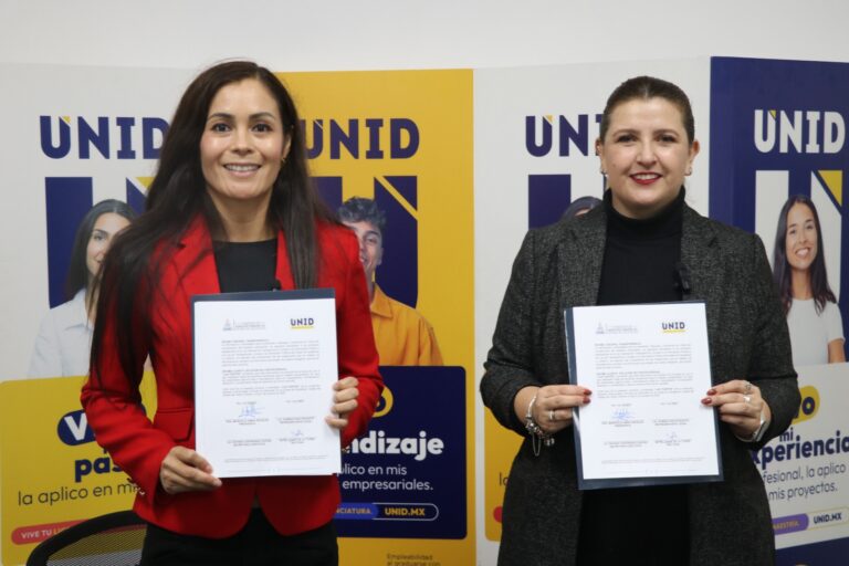 Firman convenio CDHEZ y UNID