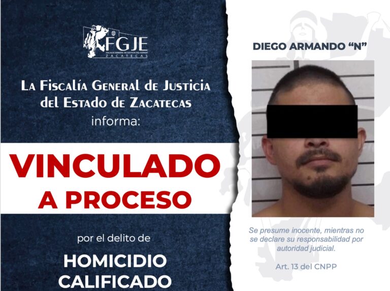 Lo vinculan a proceso por matar a dos en Bicentenario