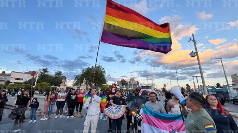 Realizan en Fresnillo la séptima marcha del orgullo LGBTTTIQ+