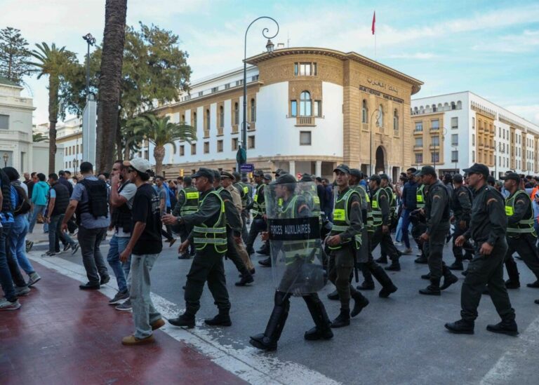 Suspenden por 2 días protestas de generación Z en Marruecos