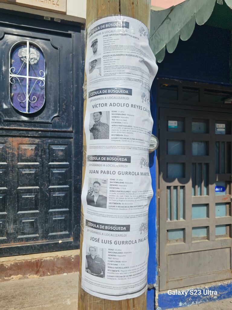 Realizan trabajos de búsqueda en Vetagrande y Guadalupe