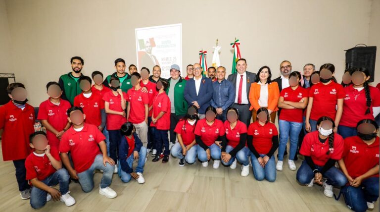 Participan jóvenes de Casa Hogar en conferencia de la Selección Mexicana de Básquetbol