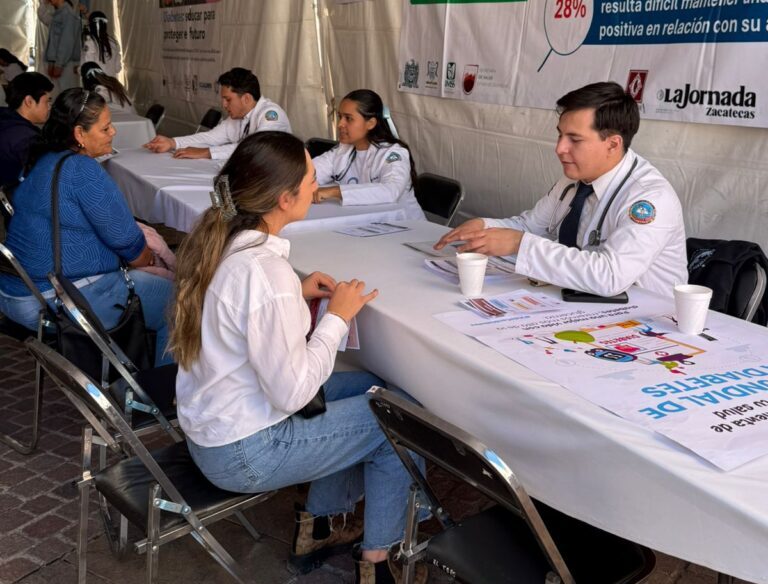 Realizan jornada de prevención por Día Mundial de la Diabetes