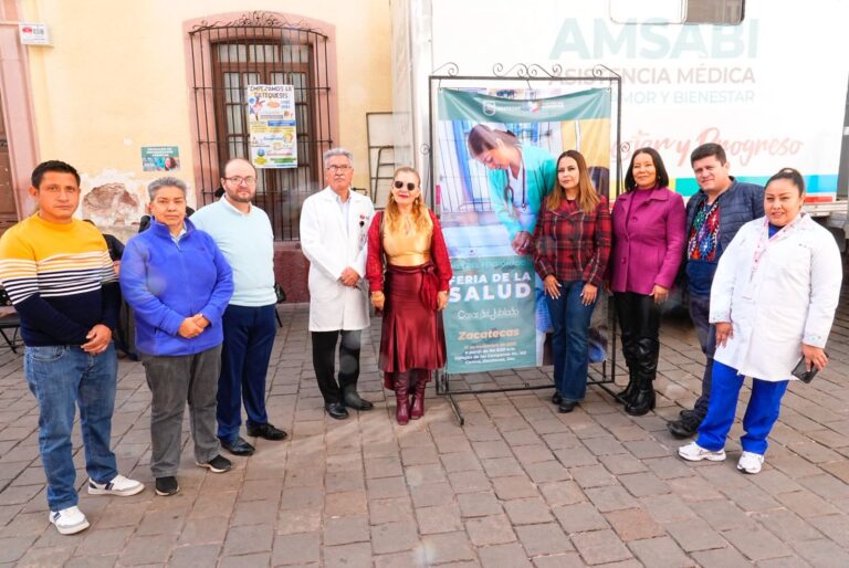 Realiza Issstezac Feria de la salud para pensionados y jubilados