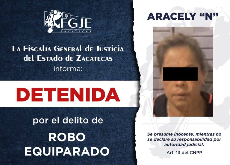 Cumplimenta FGJE seis órdenes de aprehensión