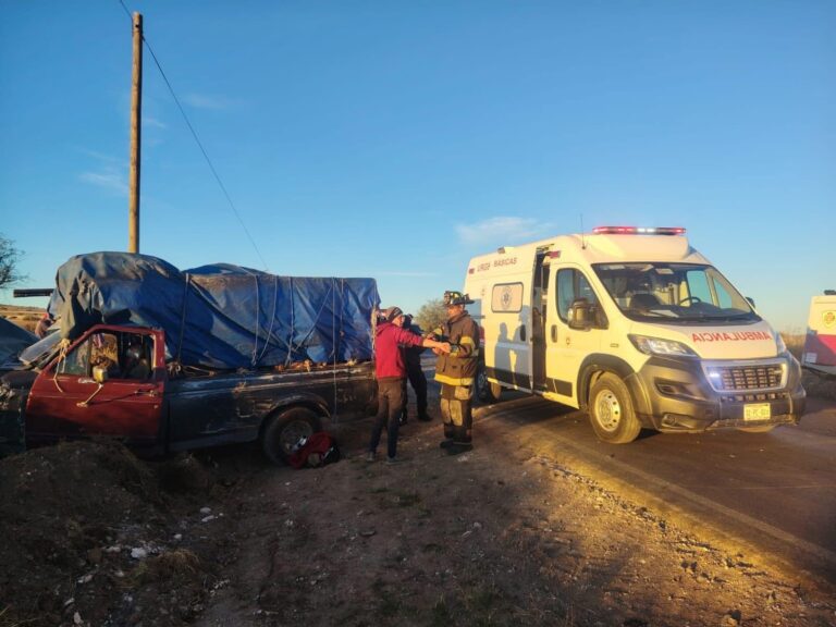 Accidentada mañana en la federal 45 deja tres lesionados