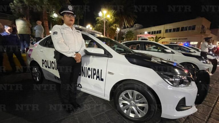 Refuerzan a la policía con equipo y unidades