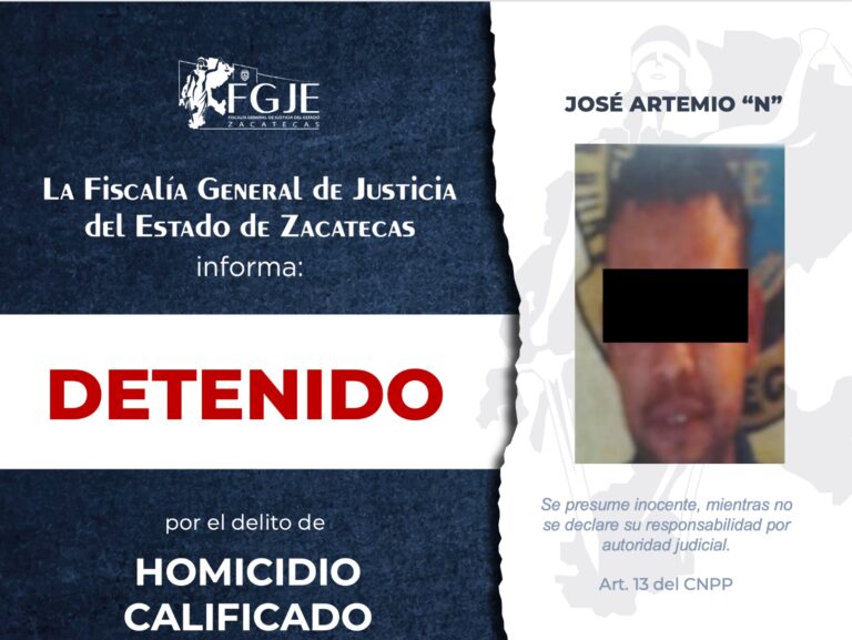 Detienen a uno por homicidio y a otro por lesiones