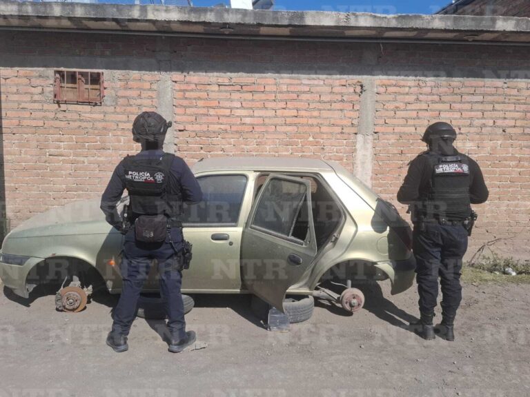 Localizan vehículo desvalijado en Saucito del Poleo