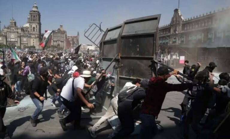 Descarta Sheinbaum choque de marcha Z con militares