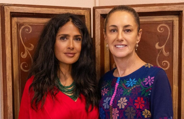 Pide Salma Hayek a CSP incentivos para cine en México